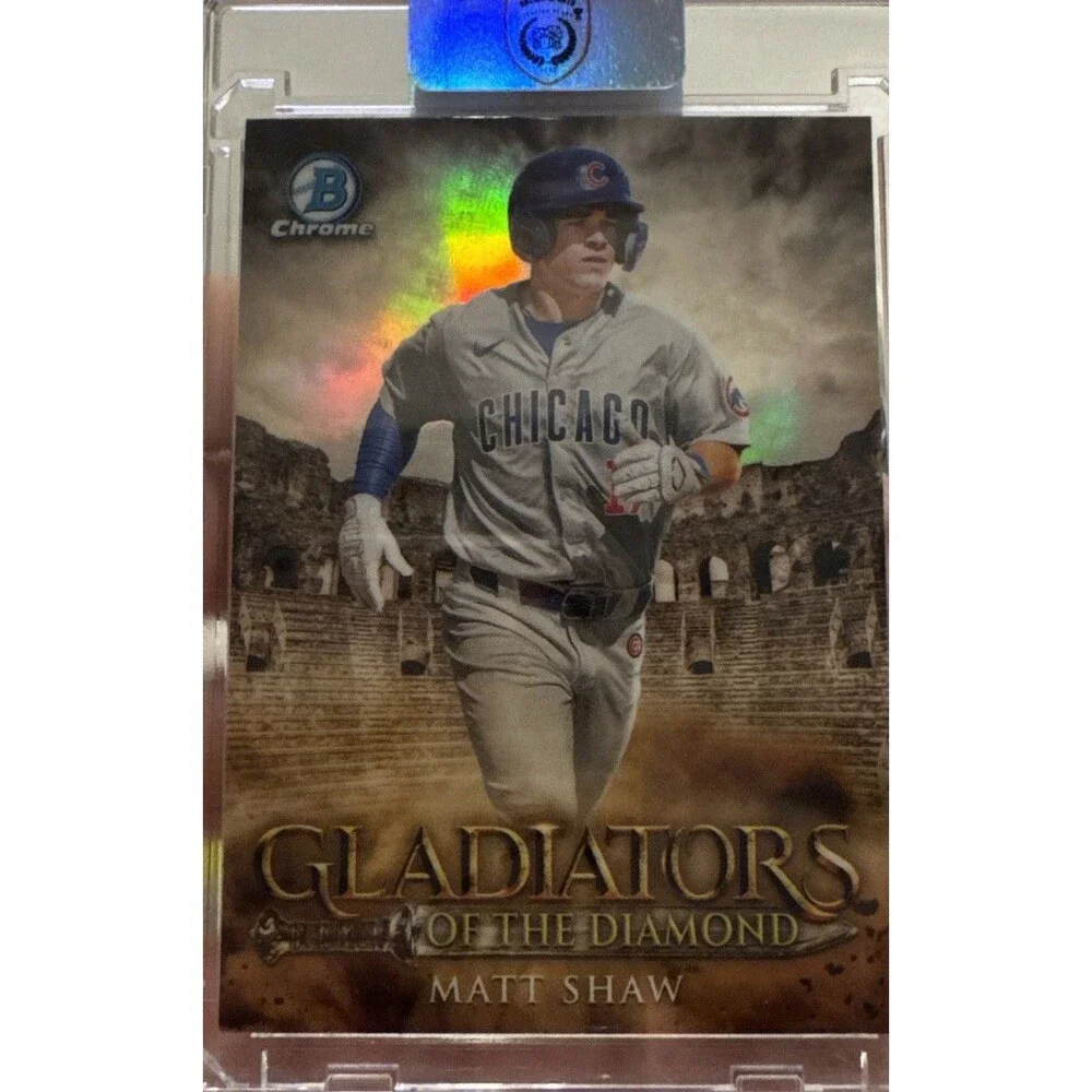2024 Bowman Chrome - Gladiators of the Diamond Matt Shaw #GOTD-14 (RC)